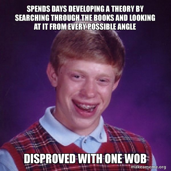 Bad Luck Brian meme
