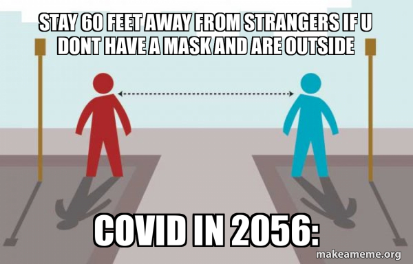 Coronavirus Social Distancing meme