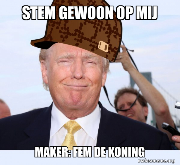 Scumbag Donald Trump meme