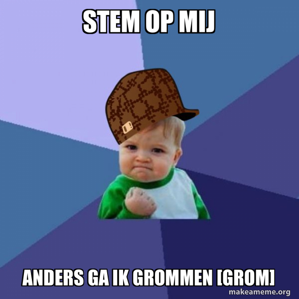 Scumbag Success Kid meme