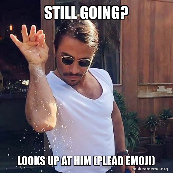 SaltBae or Salt Bae meme