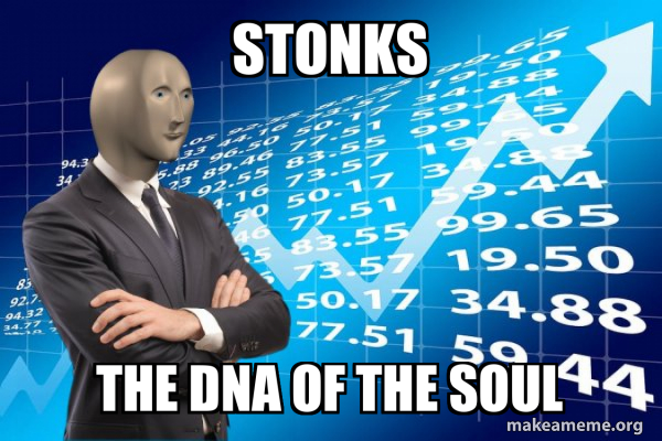Stonks Only Go Up meme