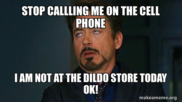 Tony Stark Eye Roll meme
