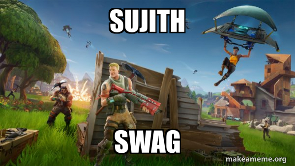 Fortnite Battle Royale game meme