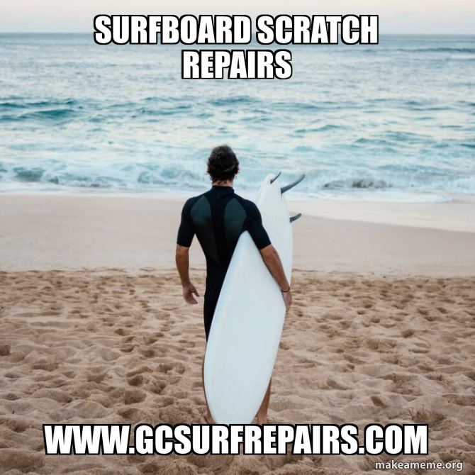 SURFBOARD SCRATCH REPAIRS SURFBOARD SCRATCH