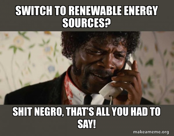 Shit Negro - Pulp Fiction meme