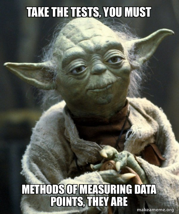 Take the tests, you must Methods of measuring data points, they are ...
