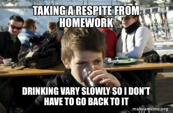 Lazy Elementary Student meme