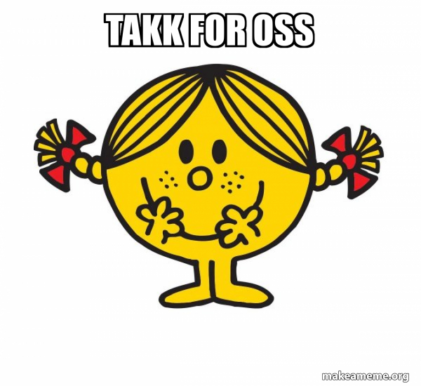 Takk For Oss Little Miss Sunshine Meme Generator