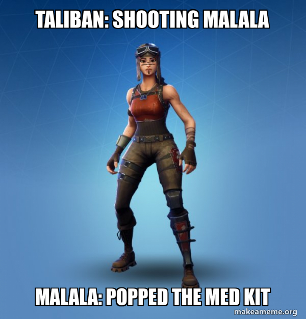 Renegade Raider Fortnite Skin meme