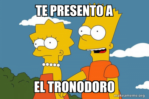 Bart and Lisa Chat meme