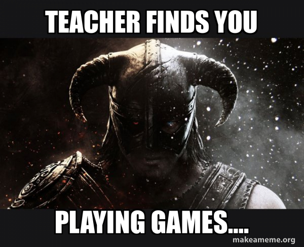 Skyrim meme