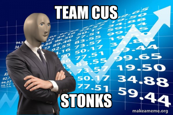 Stonks Only Go Up meme