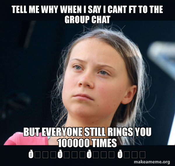 Greta Thunberg meme