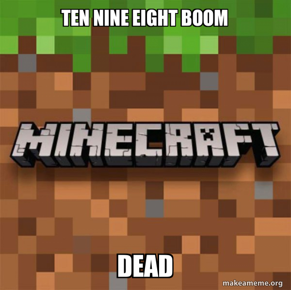 Minecraft meme