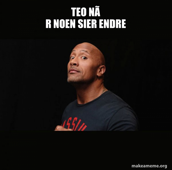 Dwayne Johnson (The Rock) meme