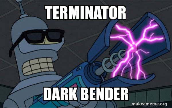 Blasting Bender meme