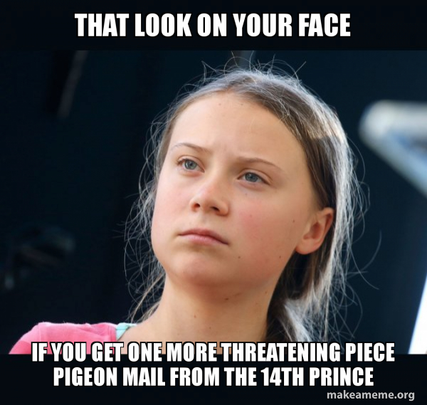 Greta Thunberg meme