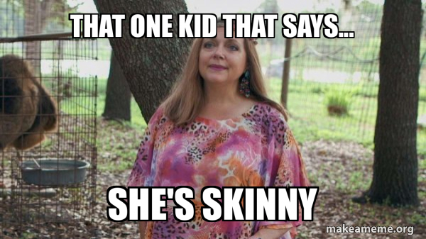 Carole Baskins (Carol ?) meme