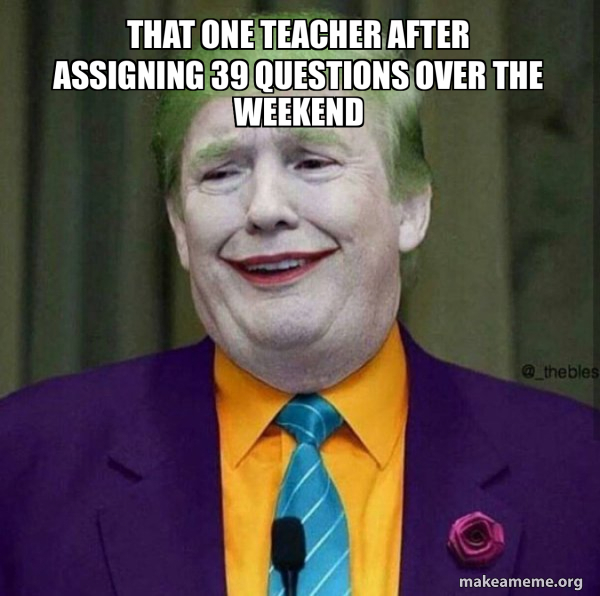 Donald Trump - The Joker meme