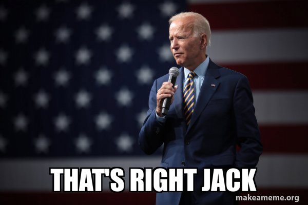 Joe Biden 2020 meme