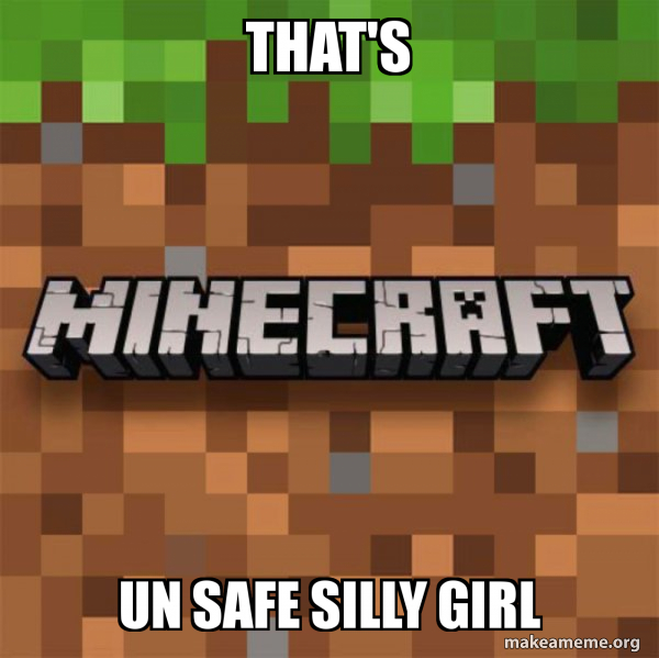 Minecraft meme