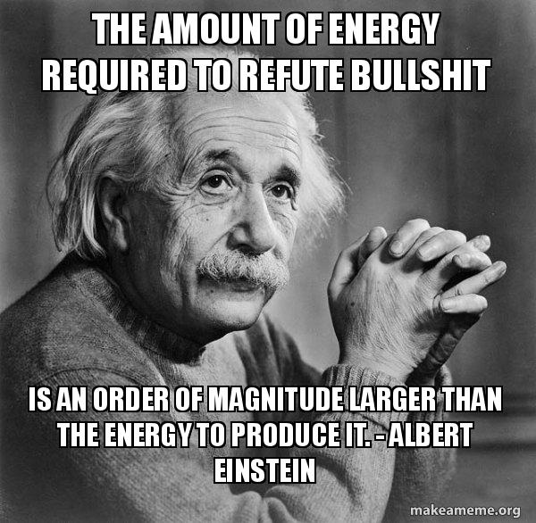 Serious Albert Einstein meme