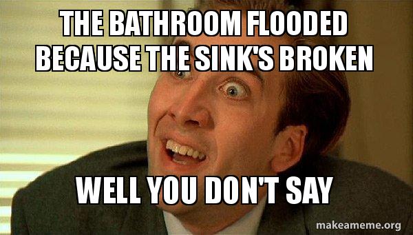Why The Fuck Dont You Dry Off In The Shower Instead Of Flooding The Bathroom Floor Annoyed Picard Hd Quickmeme