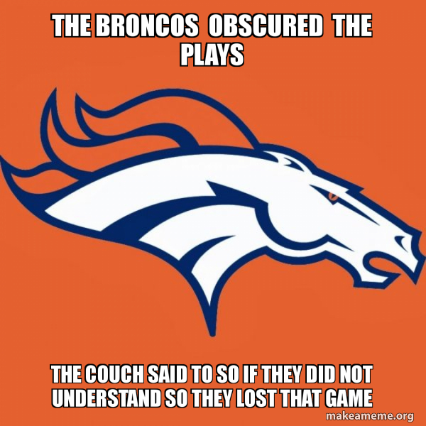 Denver Broncos meme