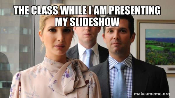 The Trump Kids Eric, Donald Jr and Ivanka meme