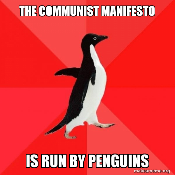 Socially Awesome Penguin meme