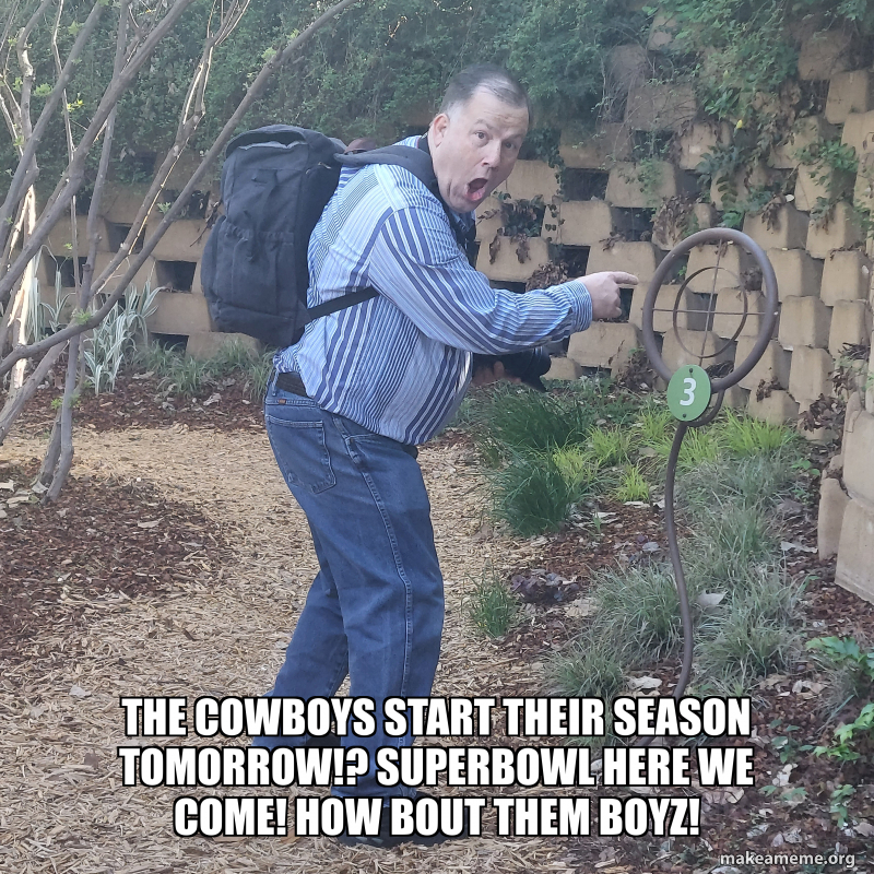 The cowboys start their season tomorrow!? Superbowl here we come! How ...