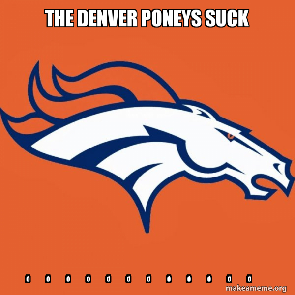 Denver Broncos meme