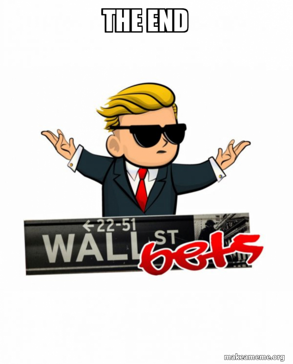 Wall Street Bets ( WallStreetBets ) Logo meme