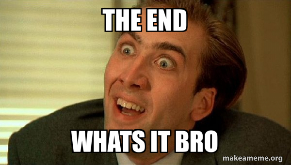 Sarcastic Nicholas Cage meme