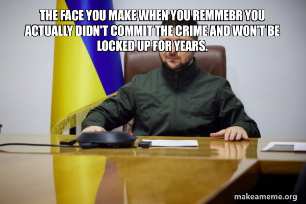 Volodymyr Zelenskyy meme