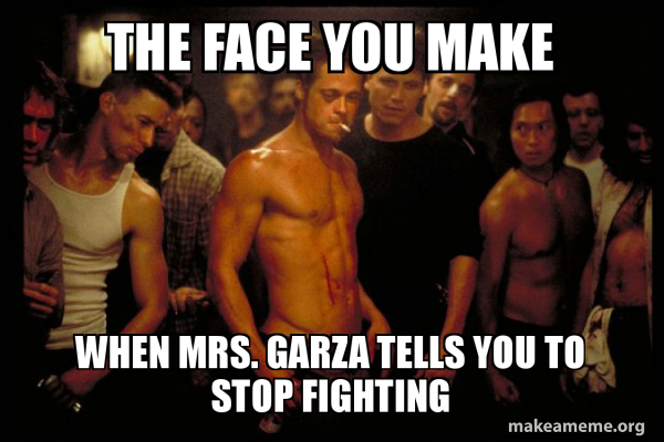 Fight Club meme