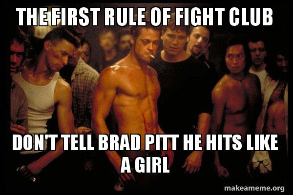 Fight Club meme