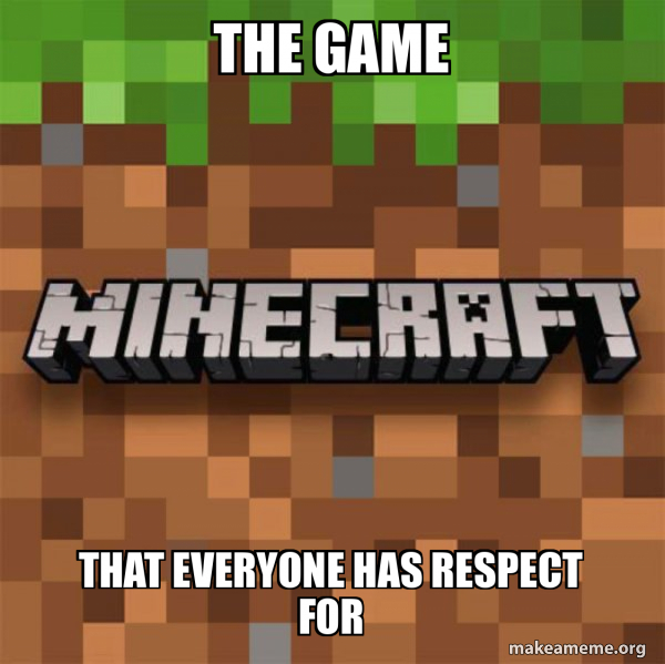 Minecraft meme