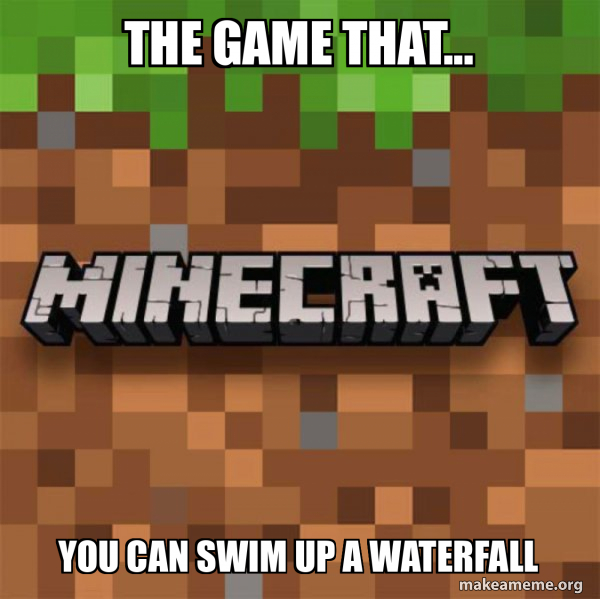 Minecraft meme