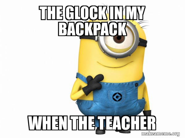 Thoughtful Minion  meme