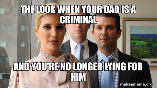 The Trump Kids Eric, Donald Jr and Ivanka meme