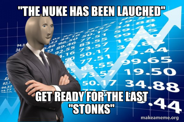 Stonks Only Go Up meme