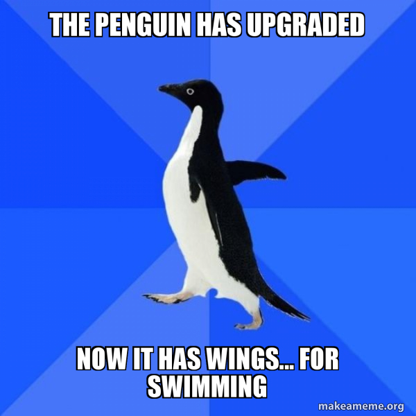 Socially Awkward Penguin meme