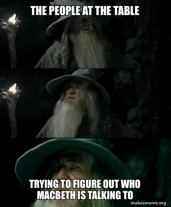 Confused Gandalf meme