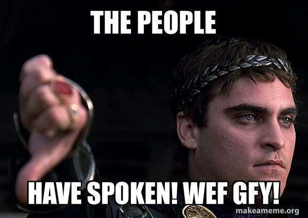 Downvoting Roman meme