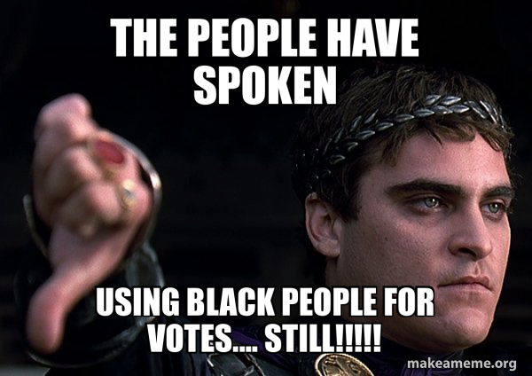 Downvoting Roman meme