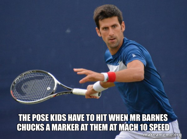 Sudden Clarity Djokovic meme