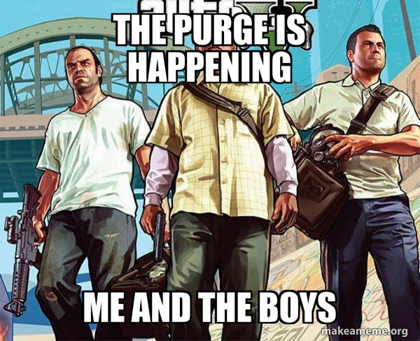 Grand Theft Auto 5 (V) meme