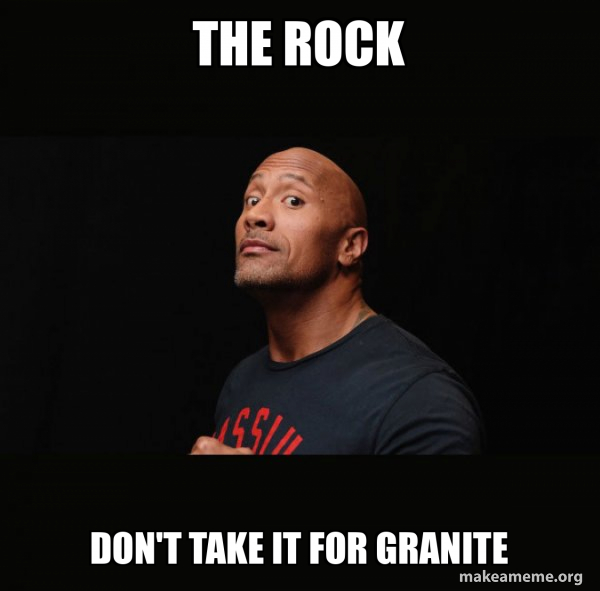 Dwayne Johnson (The Rock) meme
